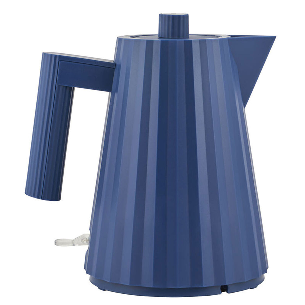 Plissé elektrisk vattenkokare 1,7 liter, blå