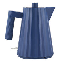 Plissé elektrisk vattenkokare 1,7 liter, blå