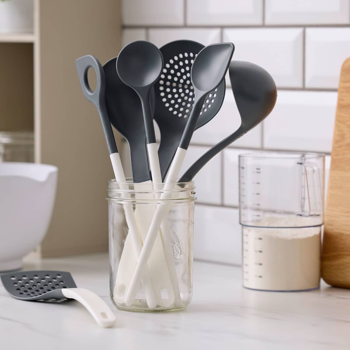 Optima soppslev 30 cm, vit
