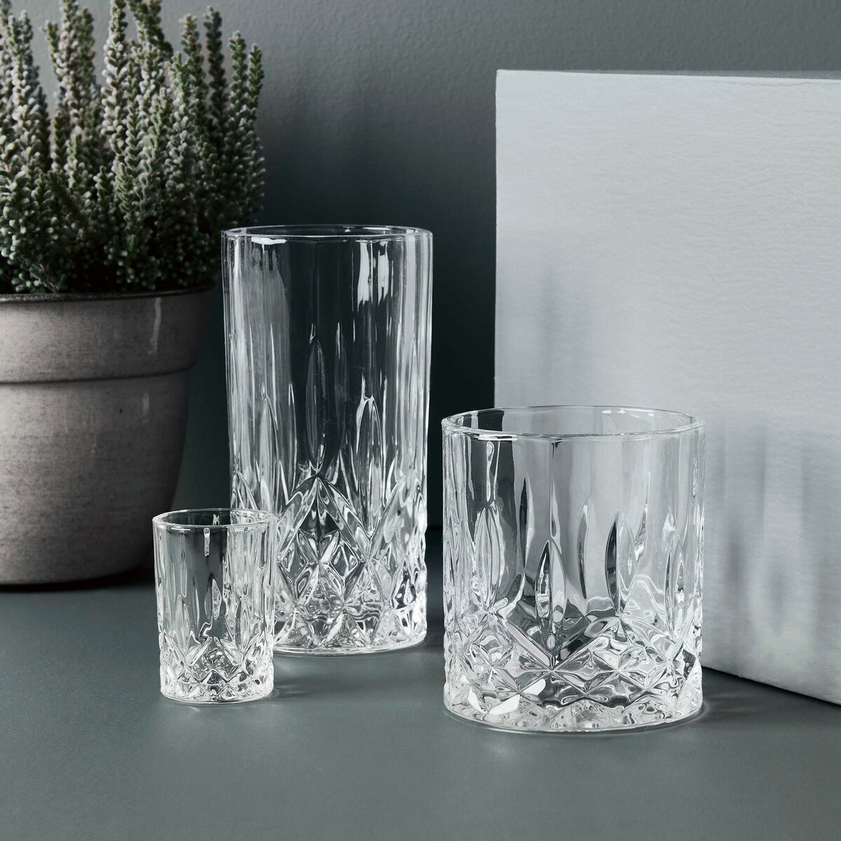 Harvey shotglas 3,7 cl., 4 stk.