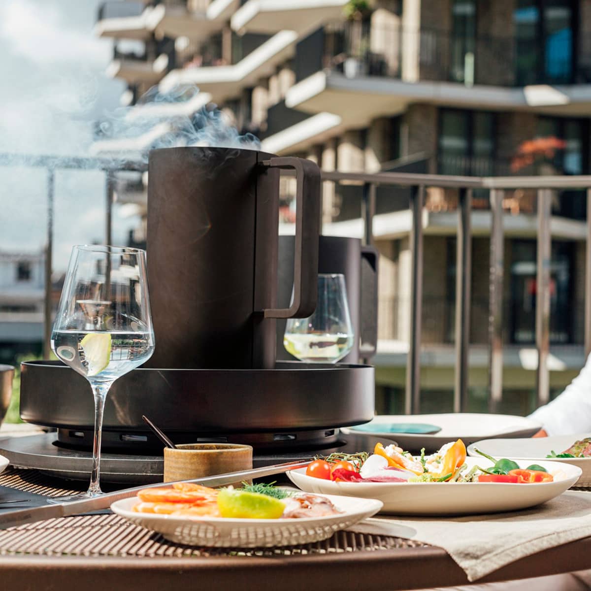 Tabl'O bordgrill, svart