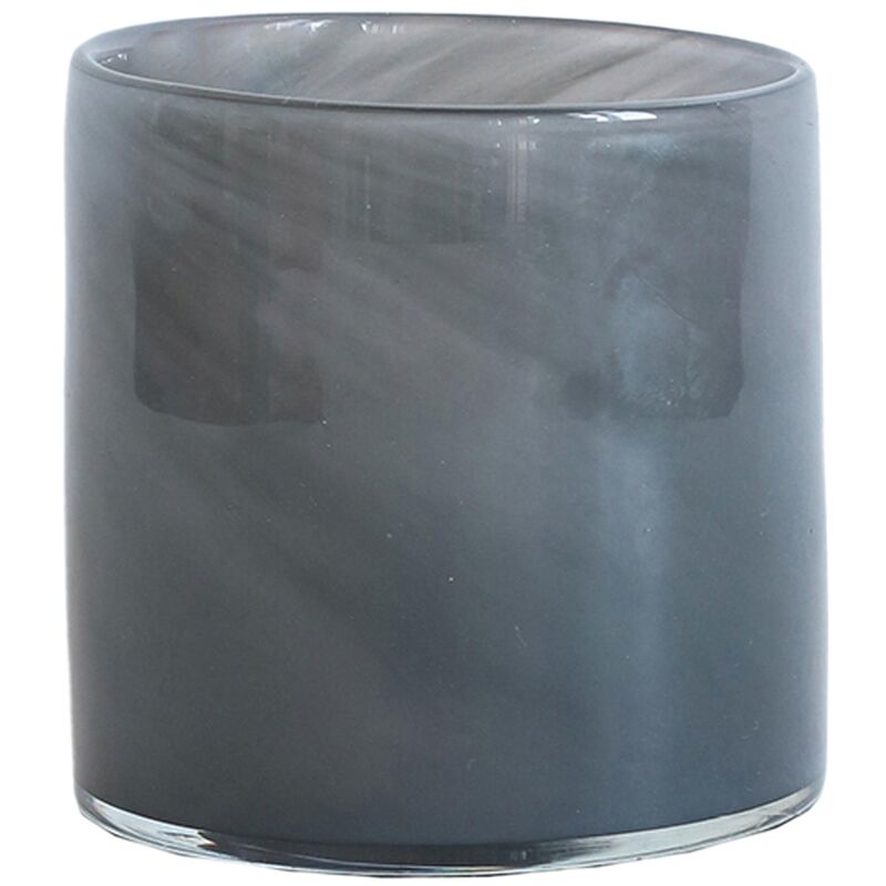 Lyric-kynttilälyhty small, dark grey