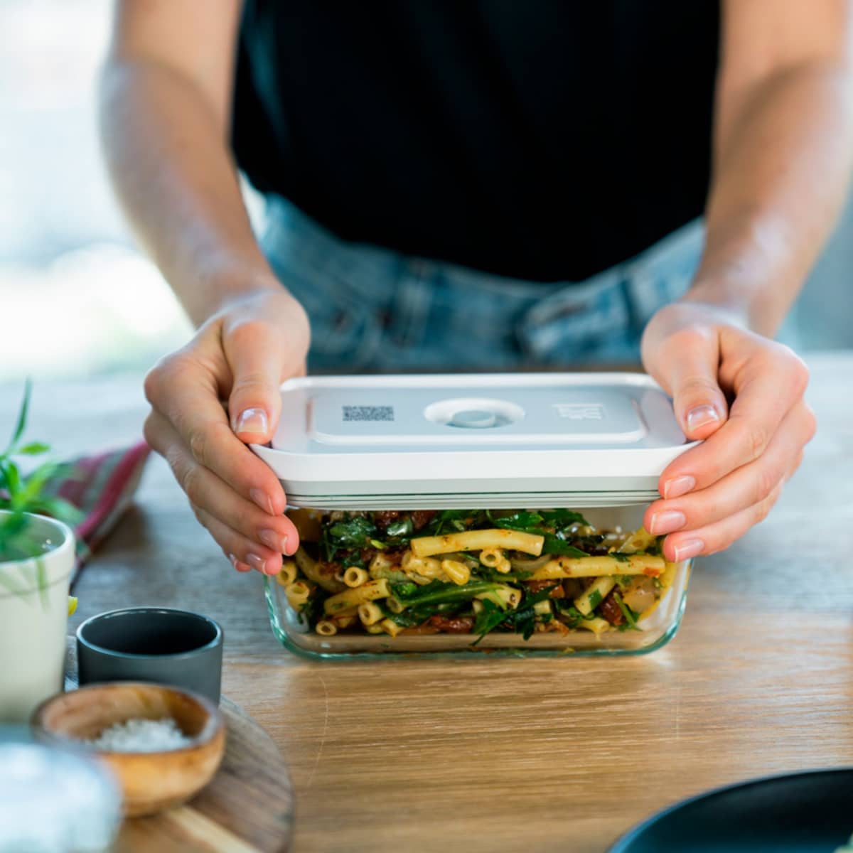 Fresh & Save vakuumbox glas 0,9 liter