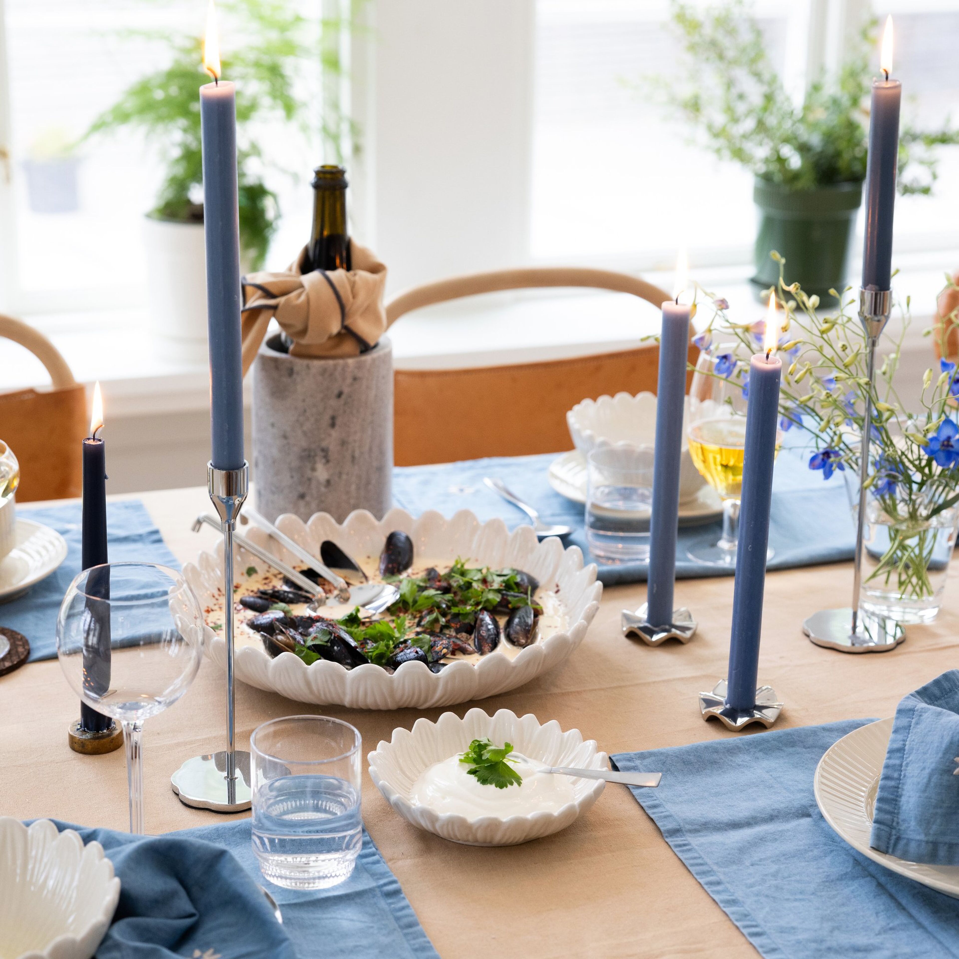 Sagaform Dagny djupt serveringsfat 32 cm