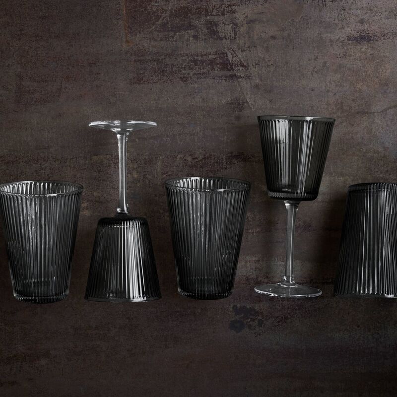 Grand Cru Nouveau vannglass 36 cl, smoke, 2 stk