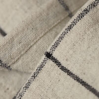 House Doctor Join duk, svart/off-white