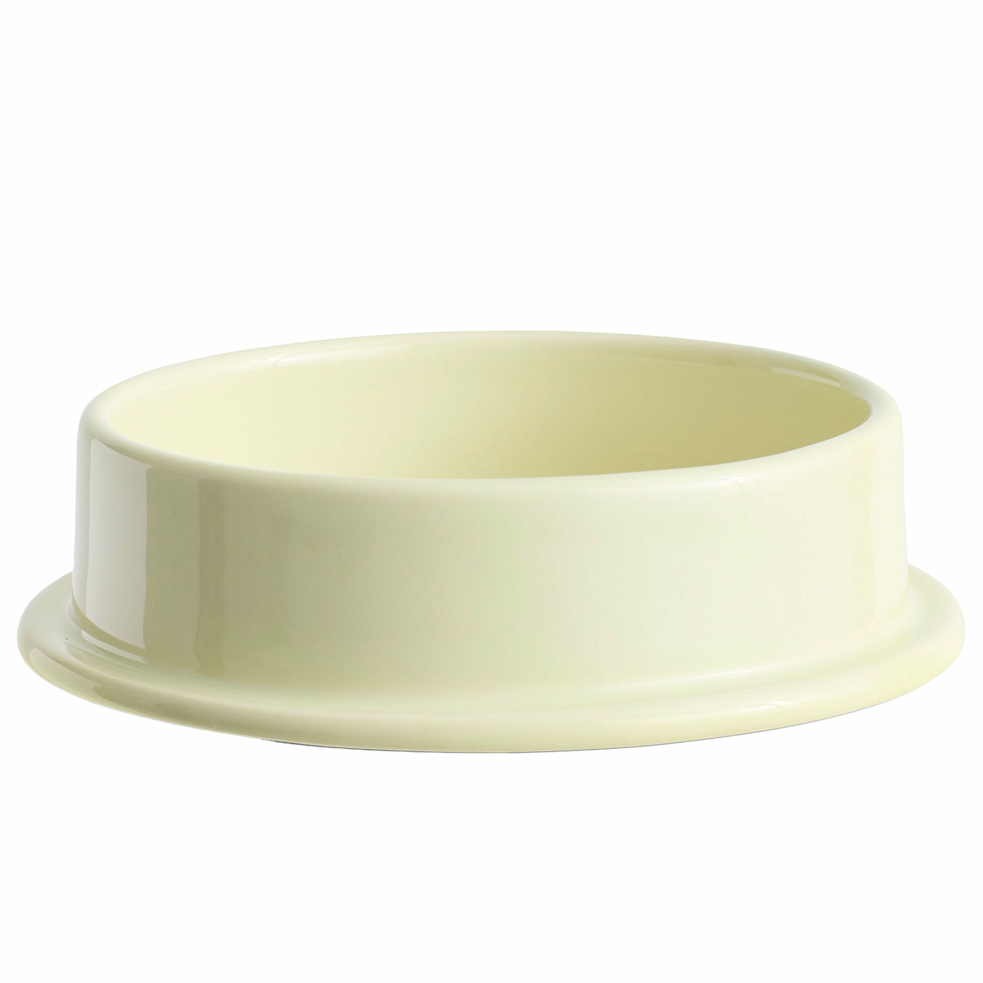 Produktfoto för HAY - Column Candleholder - Ljusstake - Lime - Large - H3,5 x D12,8 x W12,8 cm