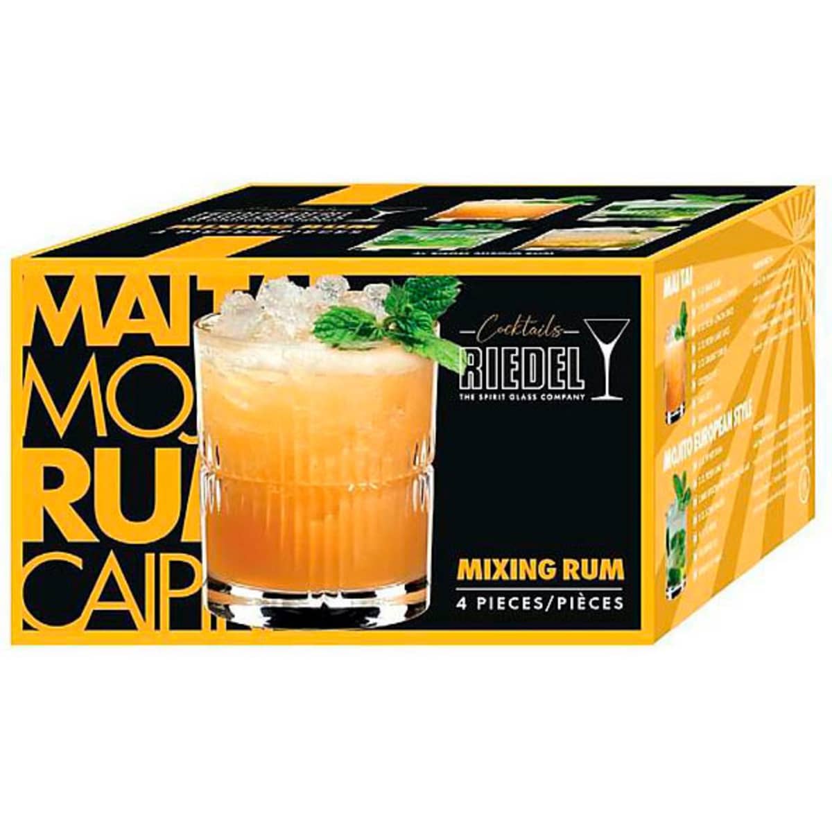 Mixing Rum Glas 4 st