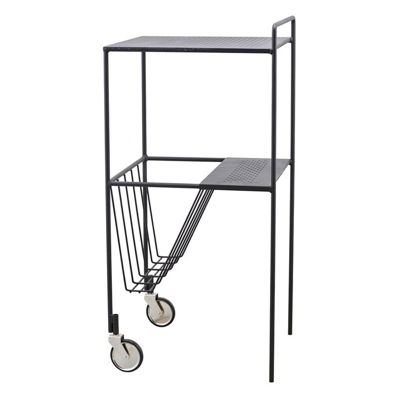 Use tarjoiluvaunu, musta