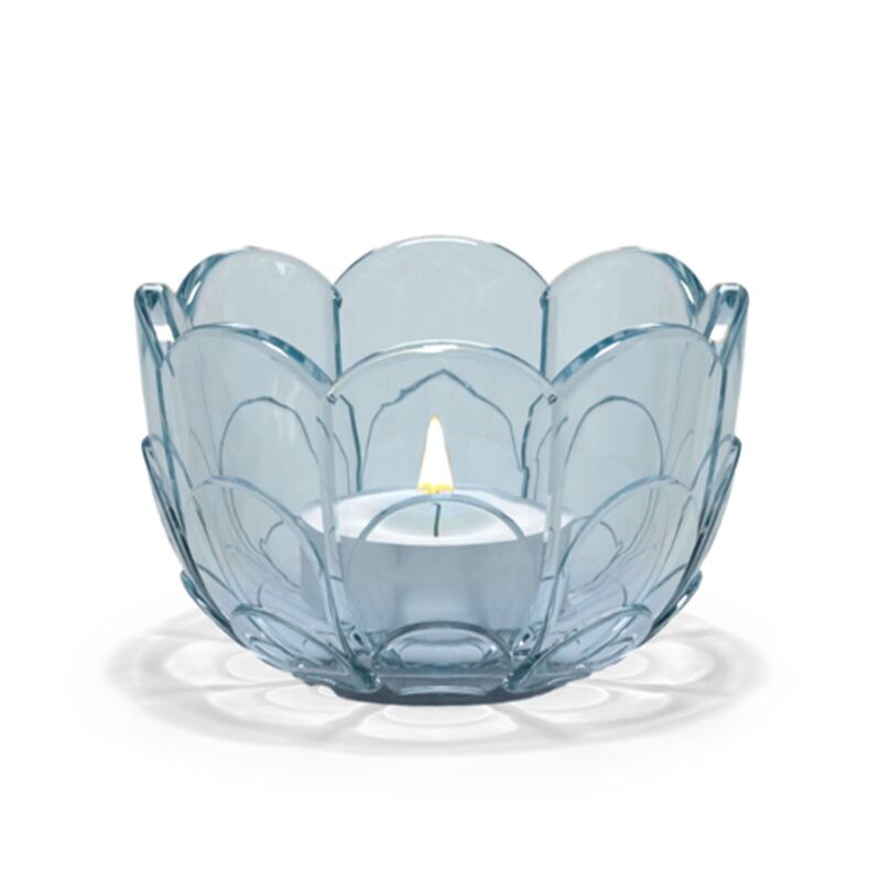 Lily lyhty 7 cm, blue iris