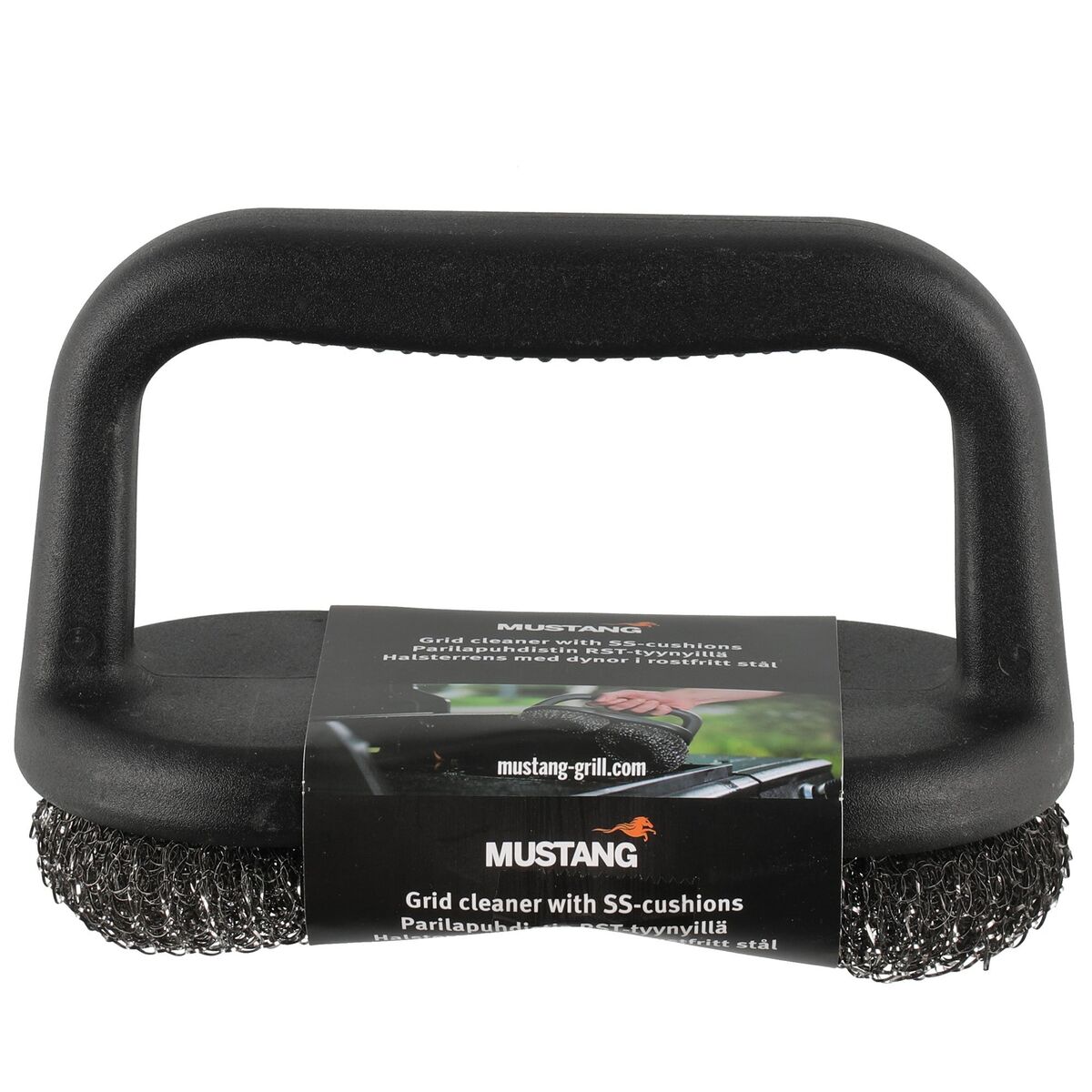 Rengøringsbørste til stegeplade