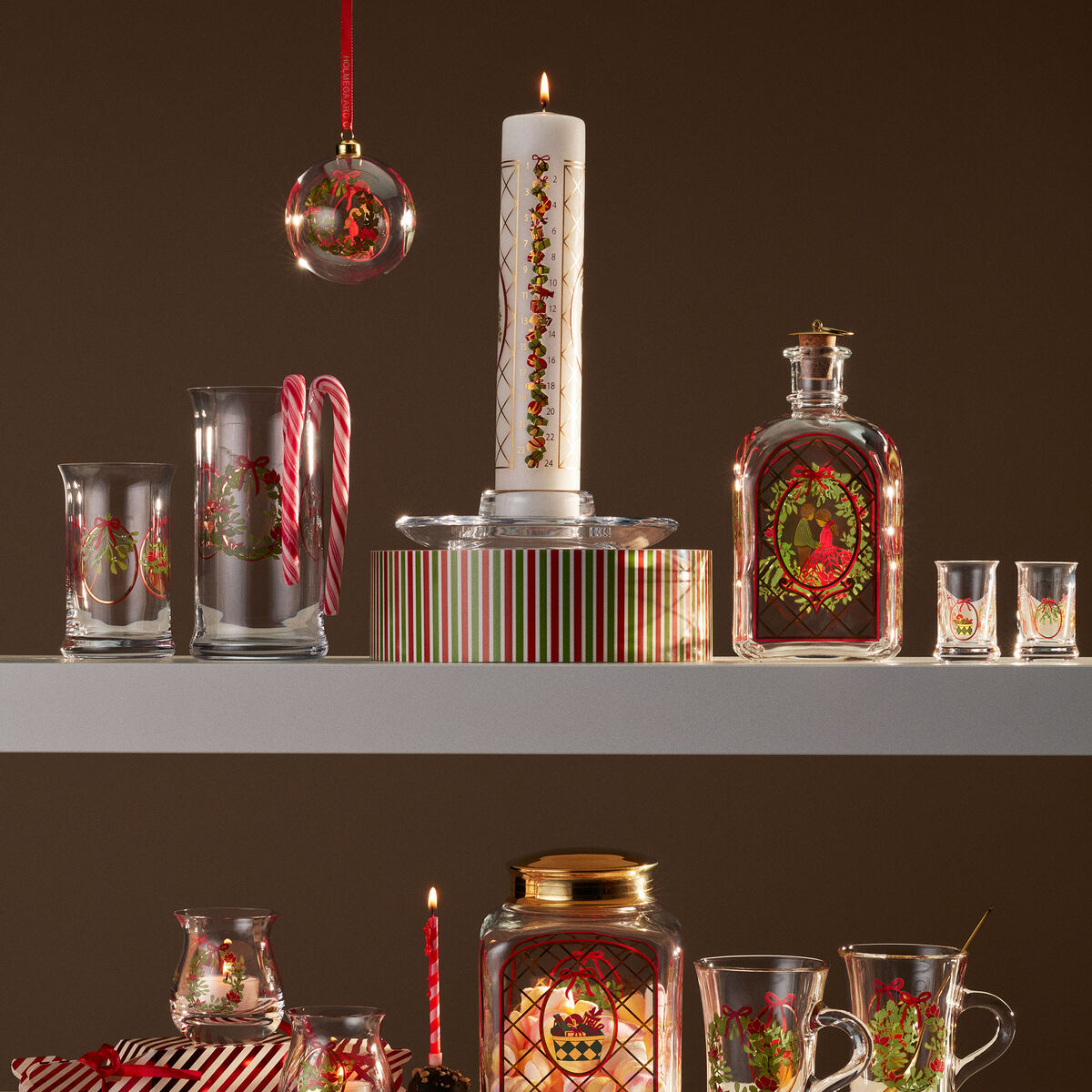 Holmegaard Juleølglas 2025 50 cl, multi