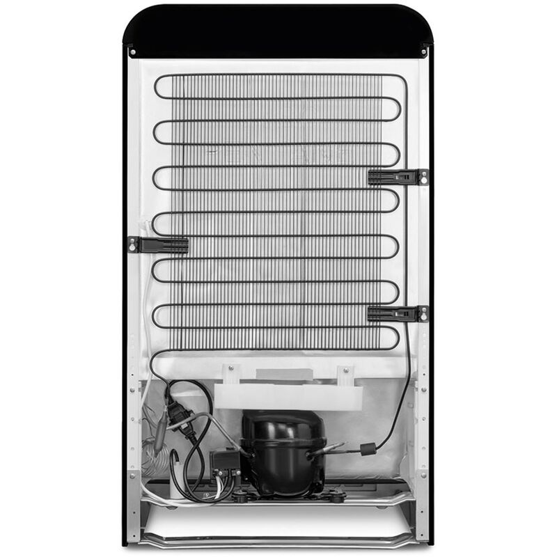 FAB10LBL6 jääkaappi pakastelokerolla, musta