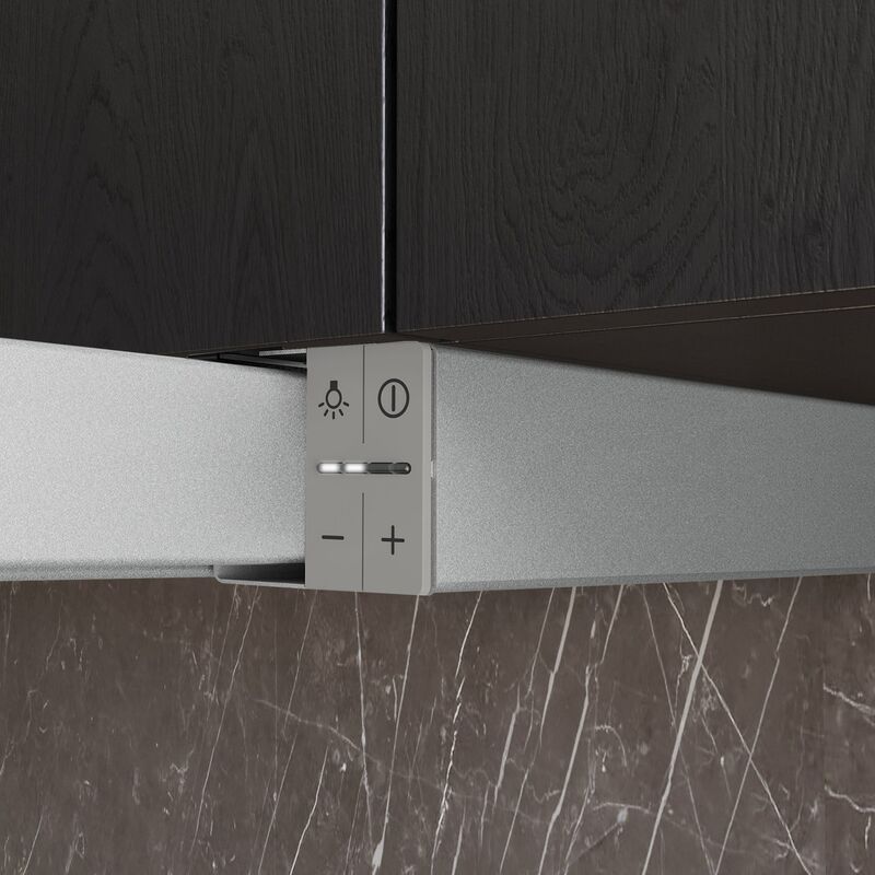 LI97RB531 iQ300 utdragbar köksfläkt, silver