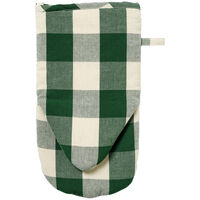 Elsa grydelap 30×13 cm, grøn/beige