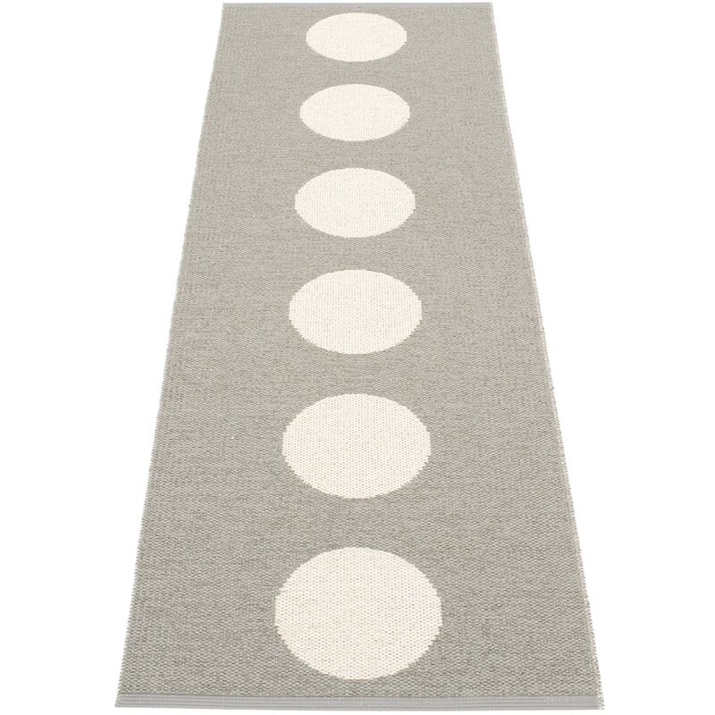 Matta Vera, 70 x 225 cm, warm grey/vanilla