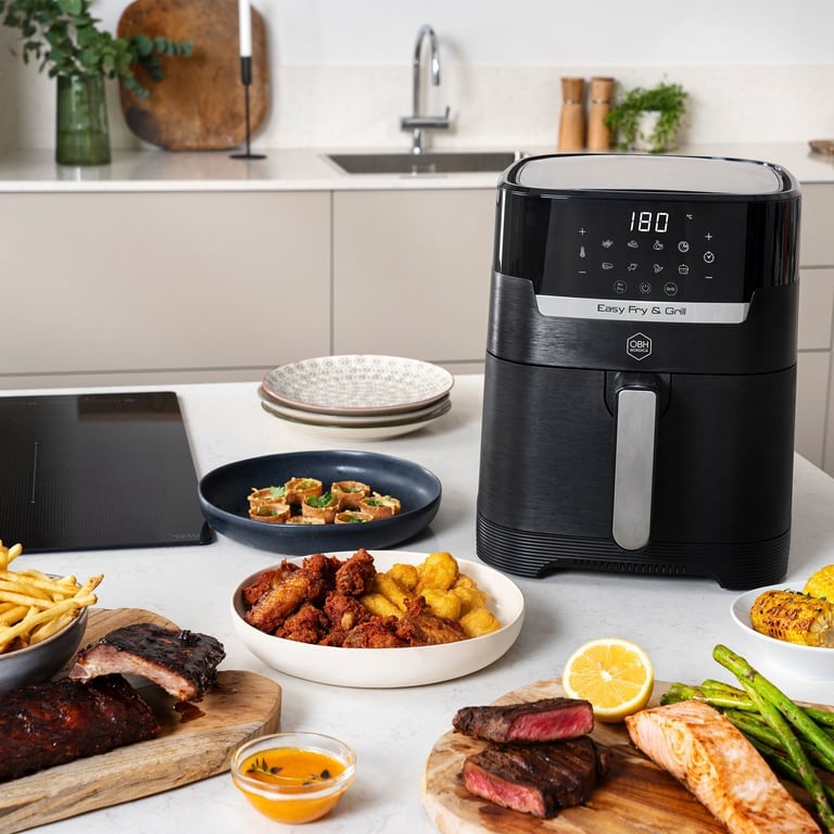 Easy Fry & Grill XXL 2-in-1 airfryer, 6,5 litraa
