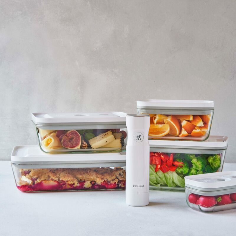 Fresh & Save vakuumlåda glas 3 st