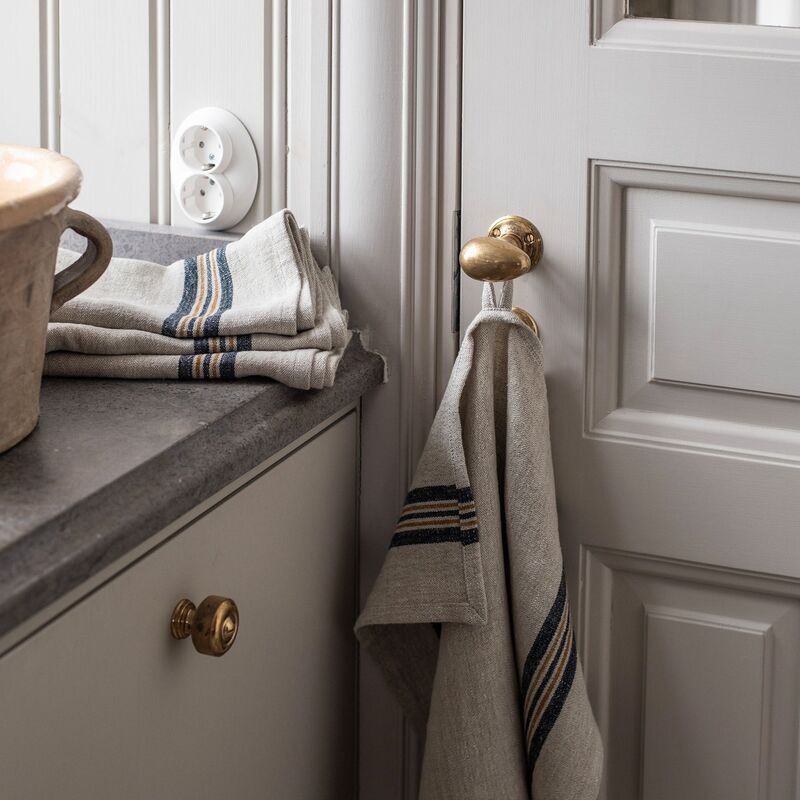 Astrid kjøkkenhåndkle 70x50 cm, mustard