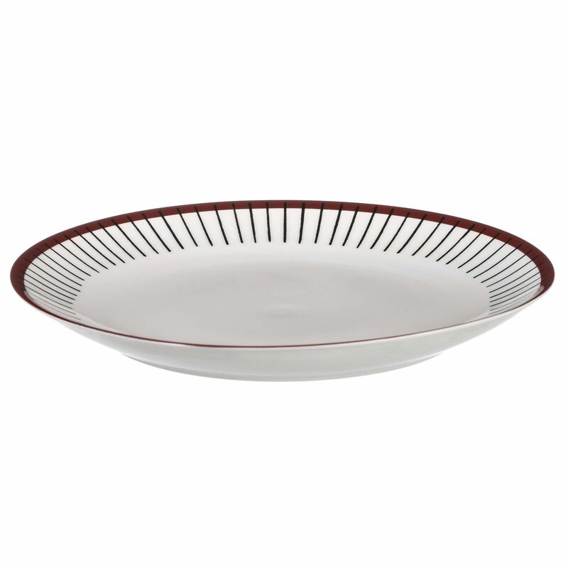 Ribb lautanen, 22 cm