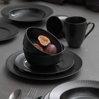 Mugg 30 cl Svart Stengods