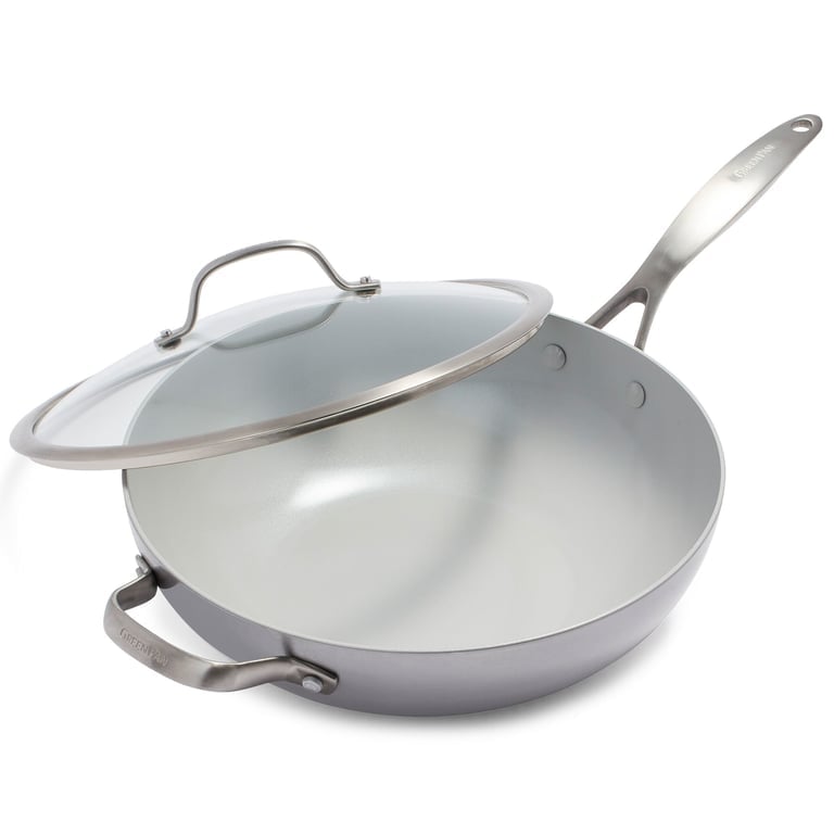 Venice Pro wokkipannu kannella 30 cm