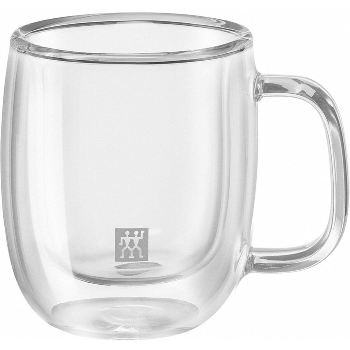 Sorrento Espresso glas med handtag, 2 pack, 80 ml