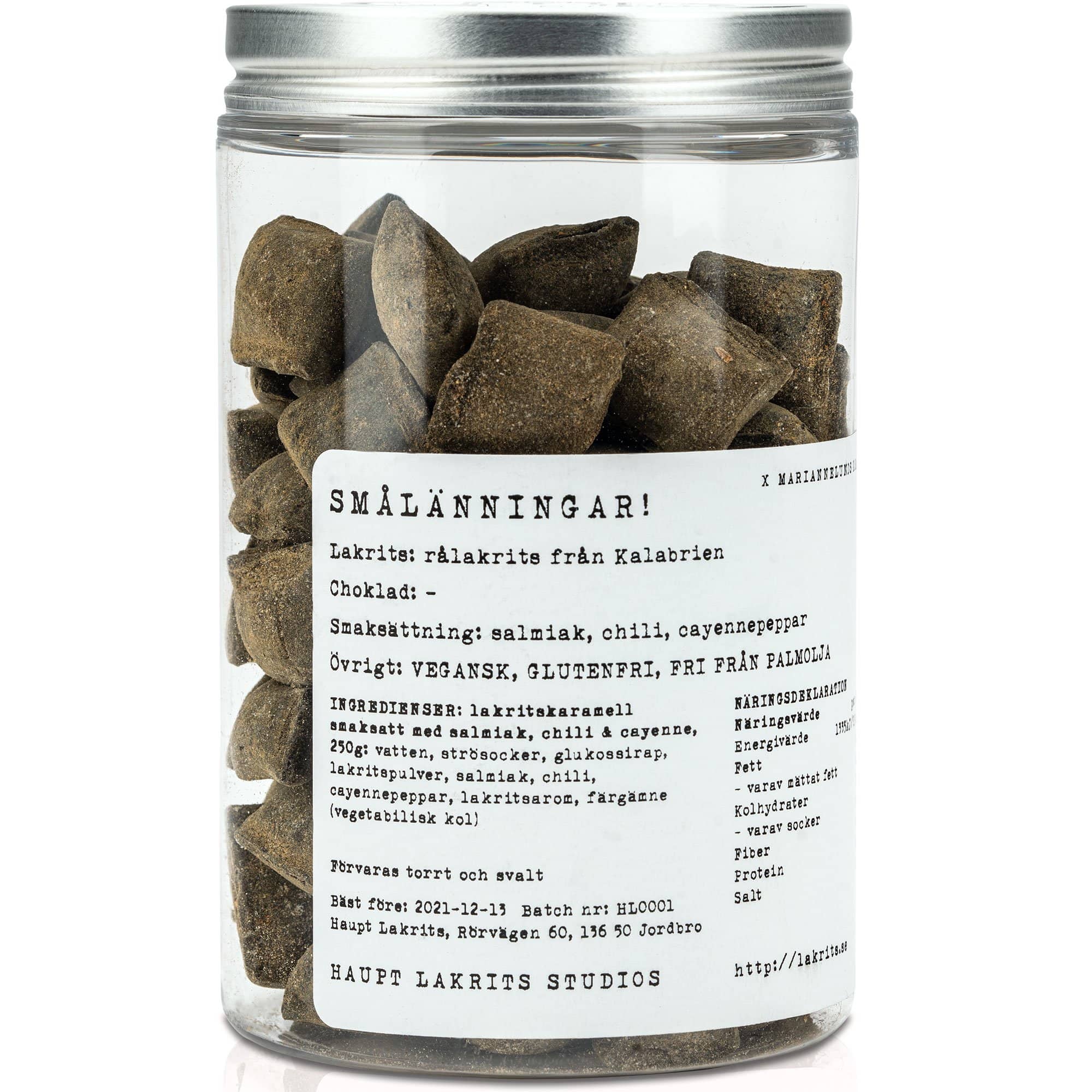 Alternativ bild 0 för Haupt Lakrits Smålänningar, 250 g