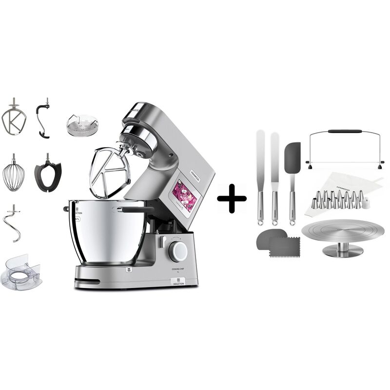 Cooking Chef XL köksmaskin + KWSD100 set för tårtdekorering