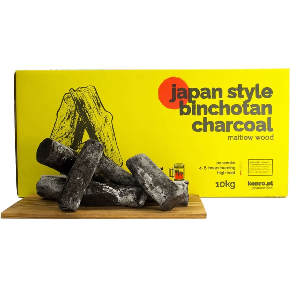 Maitiew Wood Binchotan träkol 10 kg