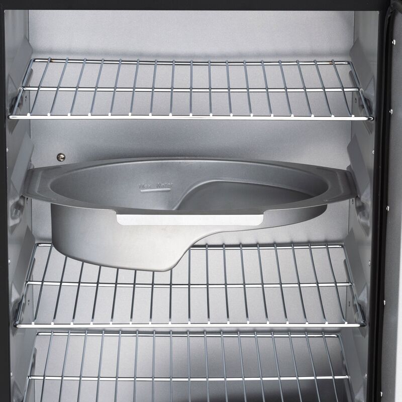 Electronic elrök, rostfritt stål/svart