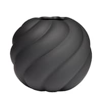 Twist Ball vas 20 cm, svart