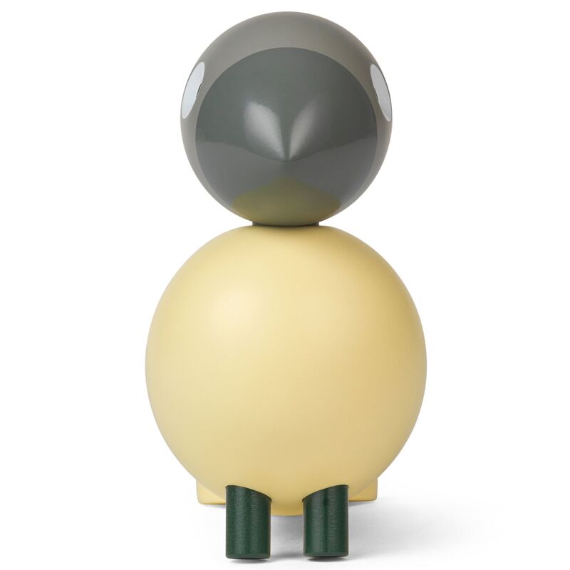 Årets Fugl 2025 Bella, grå/gul