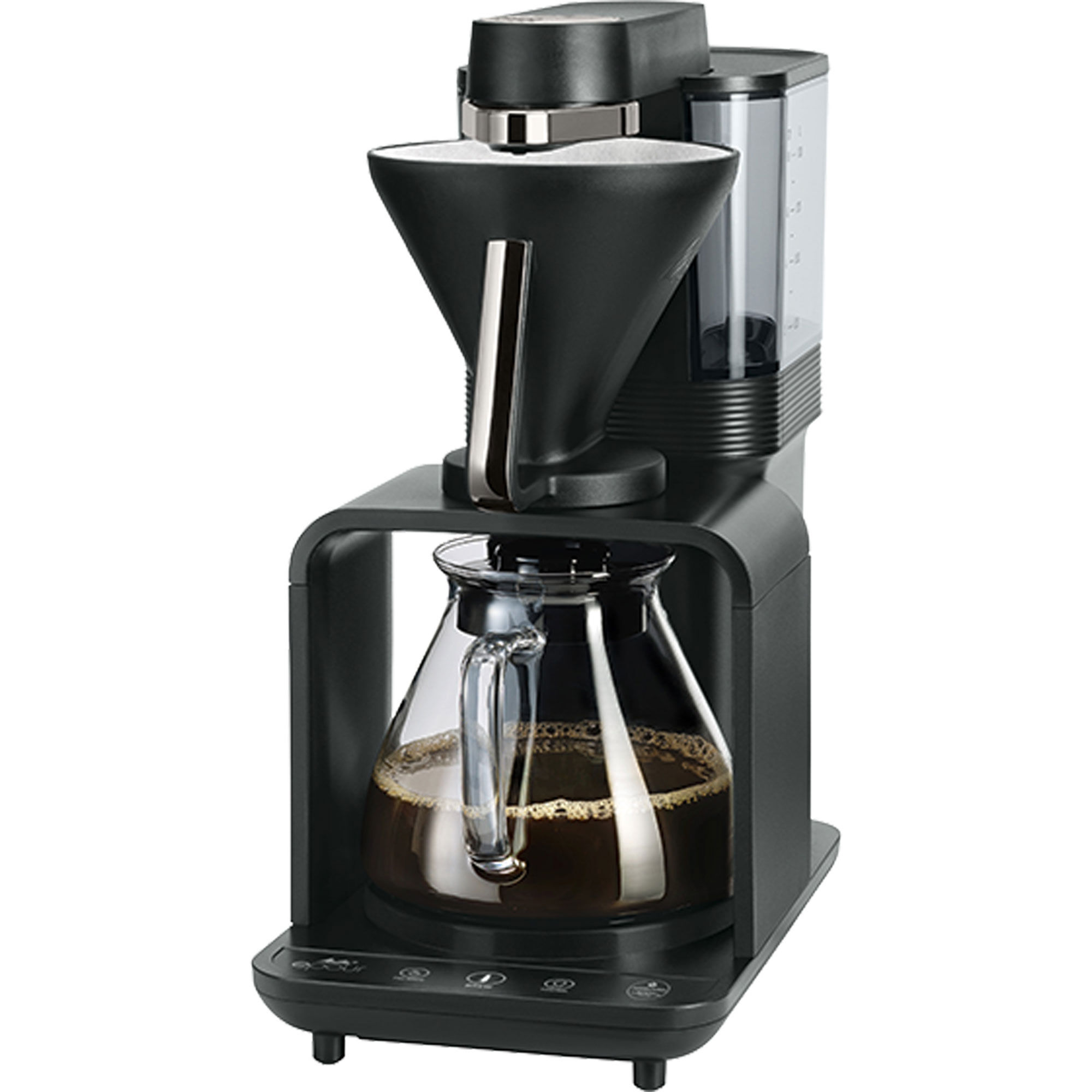 Melitta Epour kaffetrakter, svart/krom