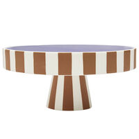 OYOY Toppu serveringsfat 27 cm, caramel/lavender
