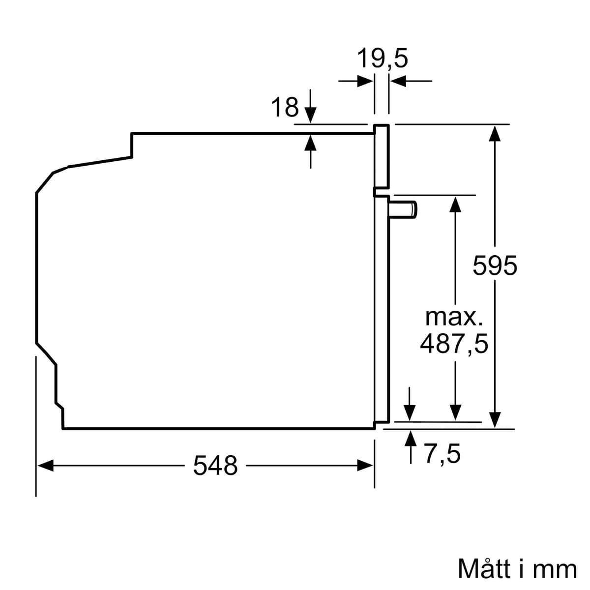 HB772A1B1 iQ700 indbygningsovn, sort