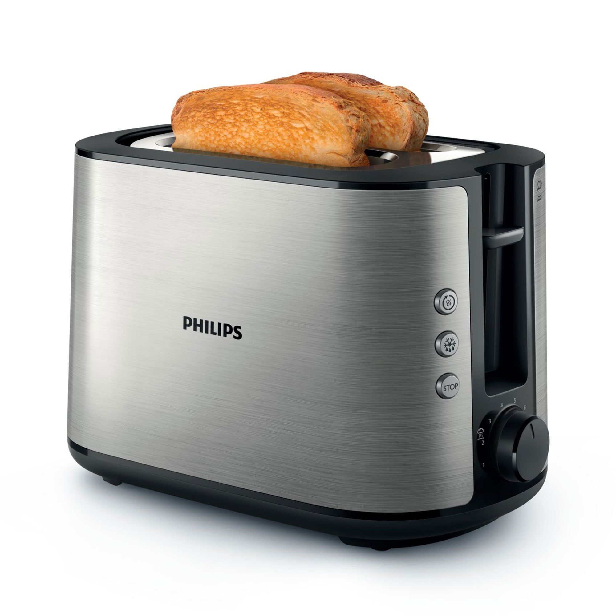 Alternativ bild 1 för Philips HD2650/90 Viva Collection brödrost, metal