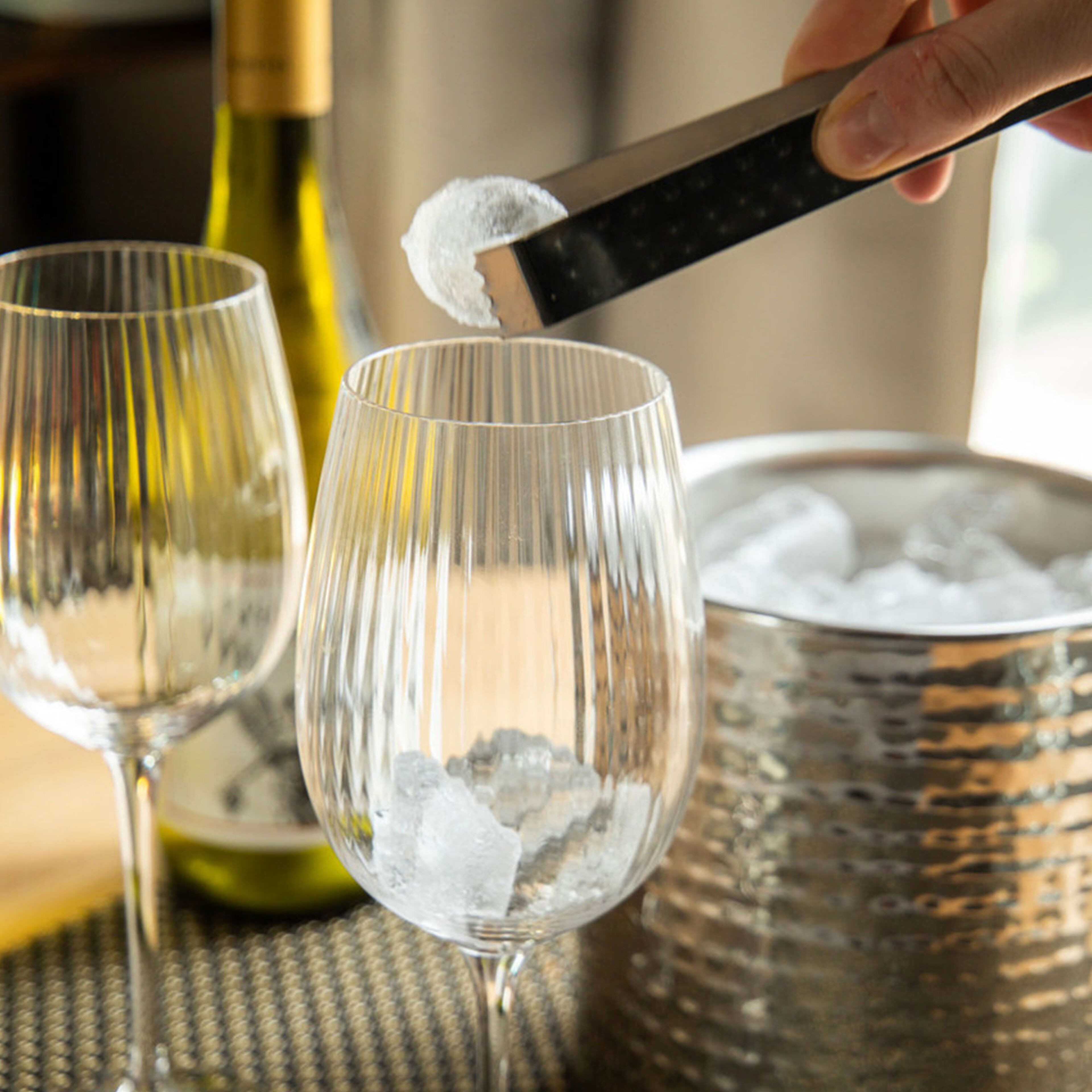 BarCraft Hamret Isspand med låg