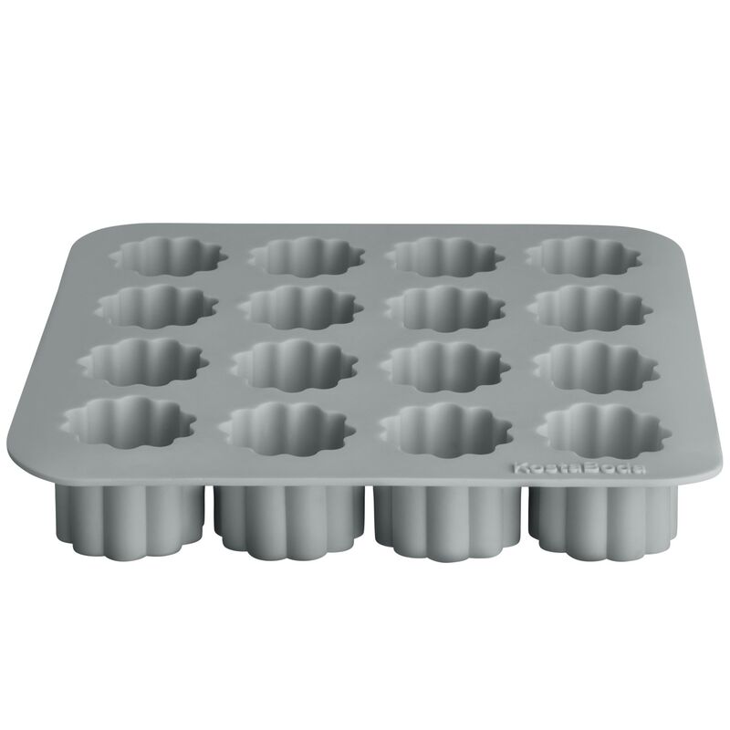 Kosta Boda Viva Iskubsform 16 st, antrasitt