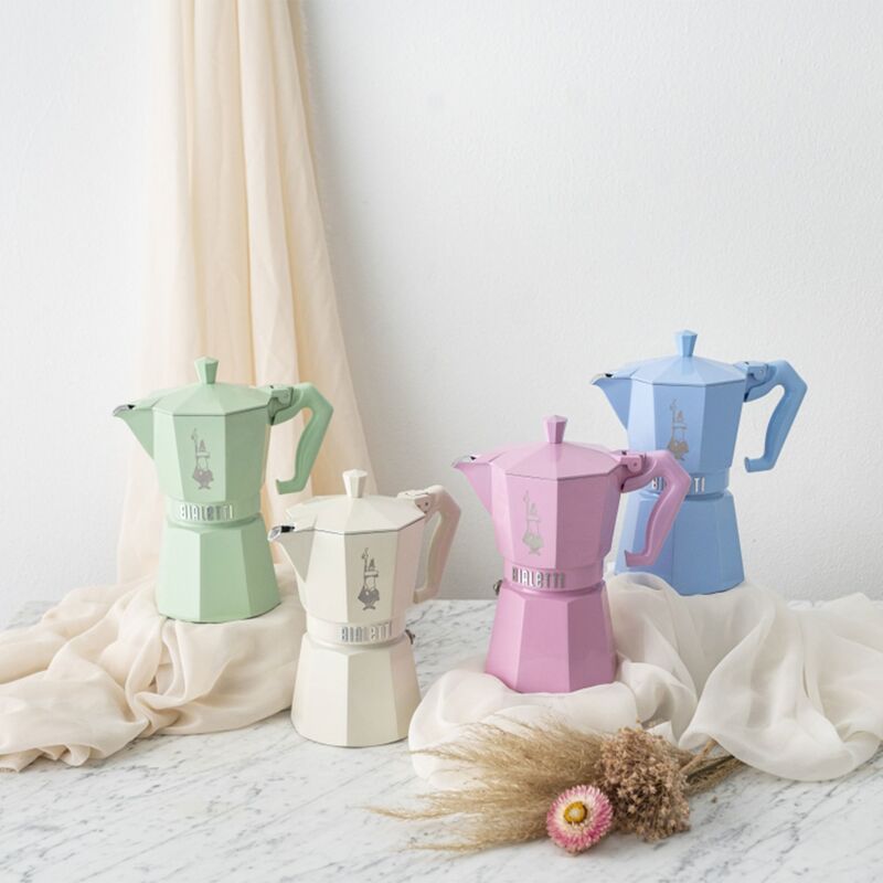 Mokkabrygger 6 kopper, blå