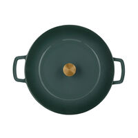 Combekk Støpejernsgryte 32 cm / 12 liter, grønn