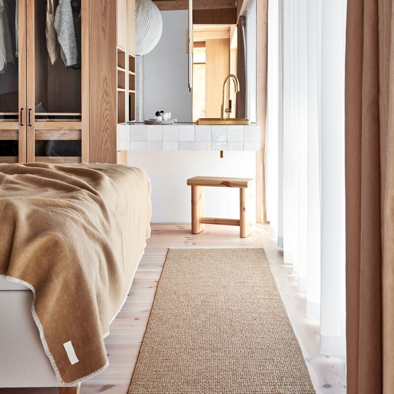 Mono muovimatto 70 x 200 cm, ochre