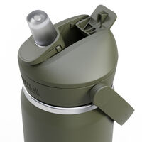Thrive Flip Straw drikkeflaske 0,75 liter, moss