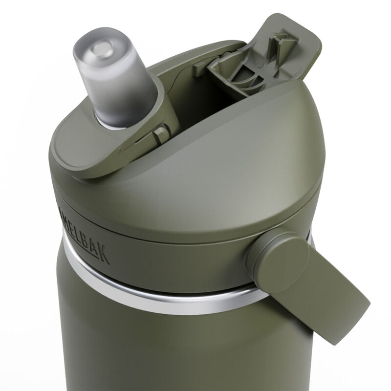 Thrive Flip Straw drikkeflaske 0,75 liter, moss