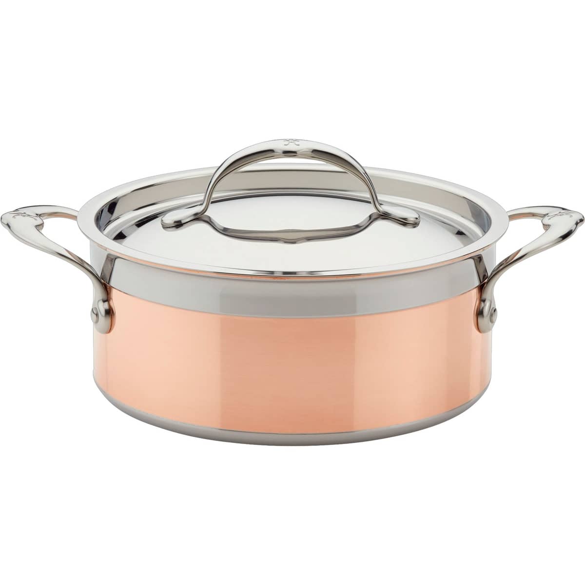 Copperbond gryta med lock 20 cm