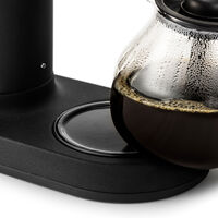 Kaffebryggare, mattsvart