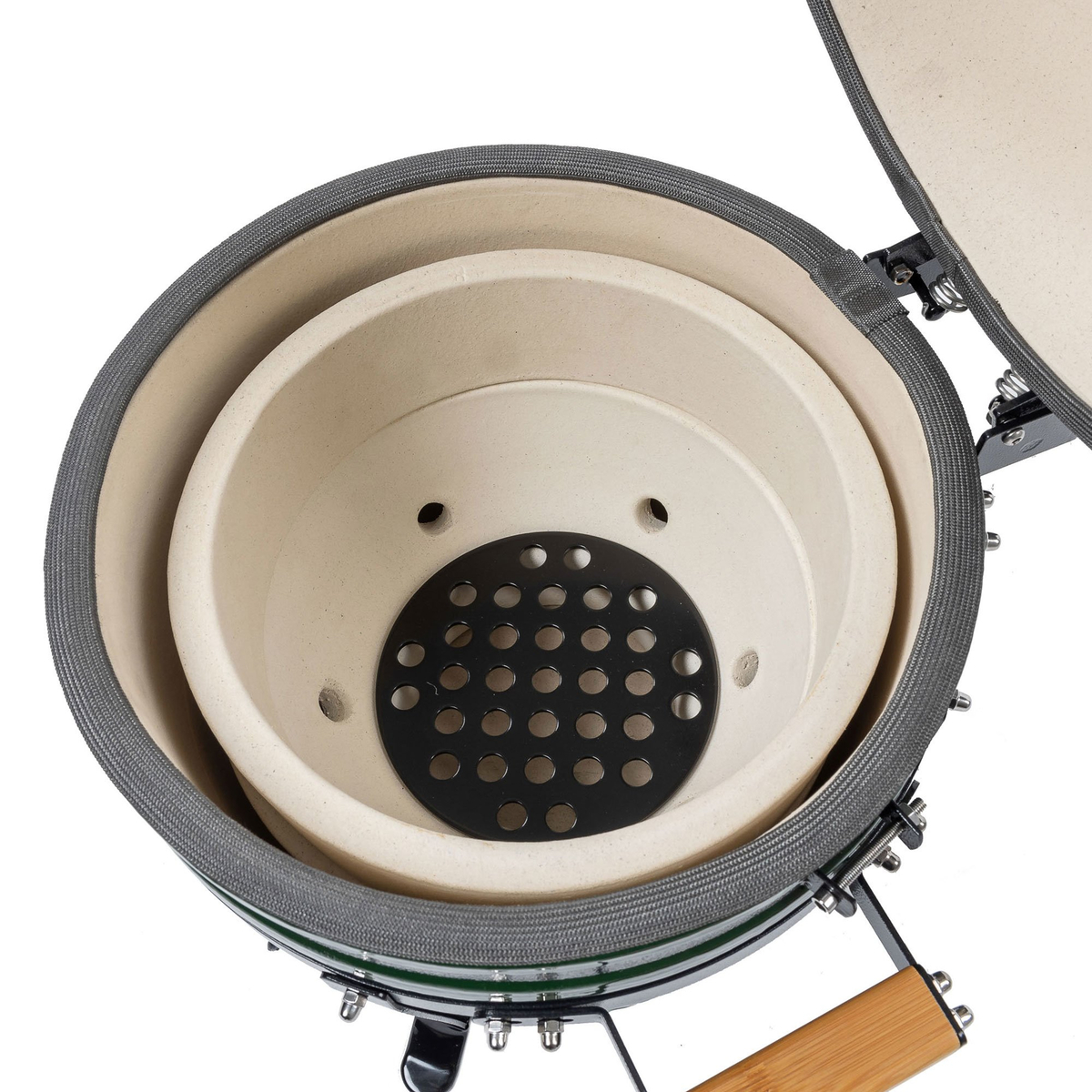 JR 15" kolgrill, svart