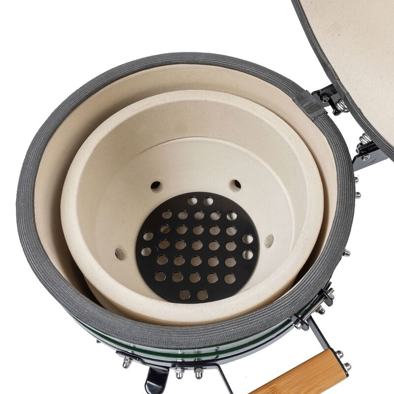 JR 15" Kullgrill, Svart