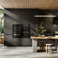 CVI414NX integrert vinskap, svart