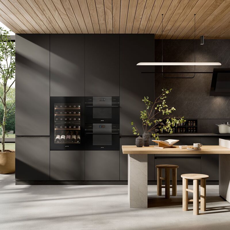 CVI414NX integroitava viinikaappi, musta